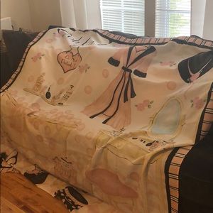 Bathroom Shower Curtain with Towel Set